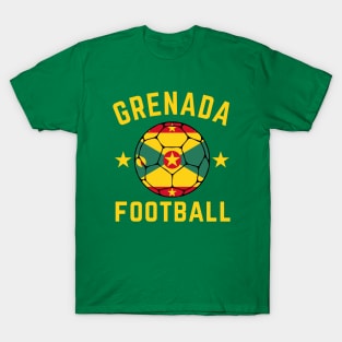 Grenada Football Ball T-Shirt